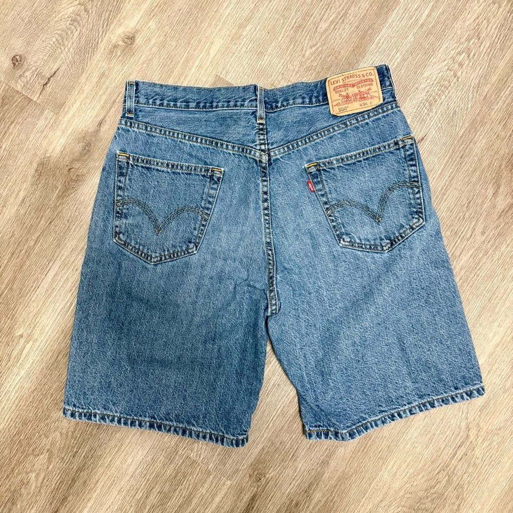 Vintage Levis 550 Denim Shorts Y2K 90s G5